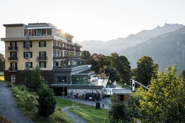 Affordable Accommodation at Braunwald, saving on the Switzerland Trip cost