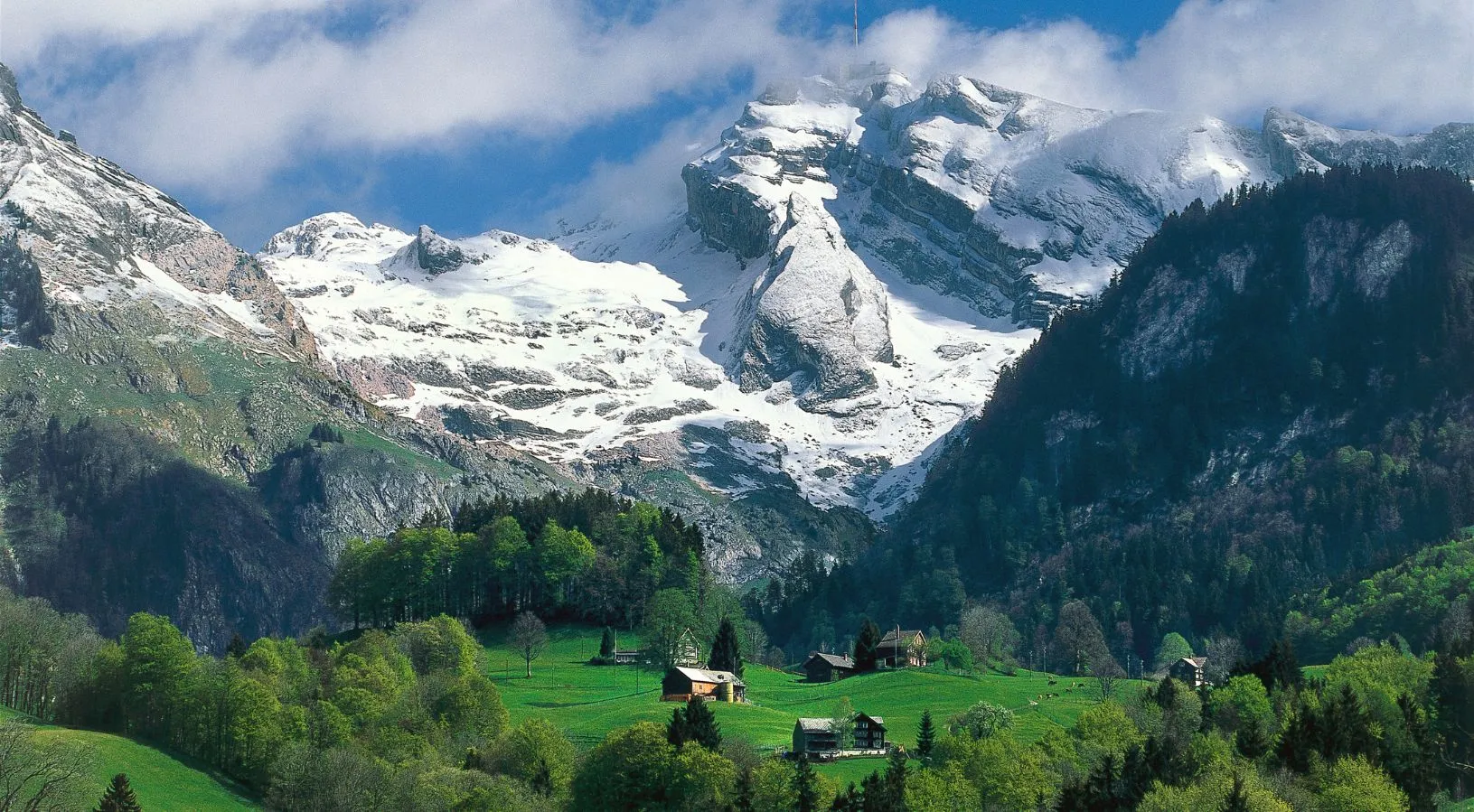 Scenic Swiss Alps mountain panorama often included in premium Switzerland Tour Packages