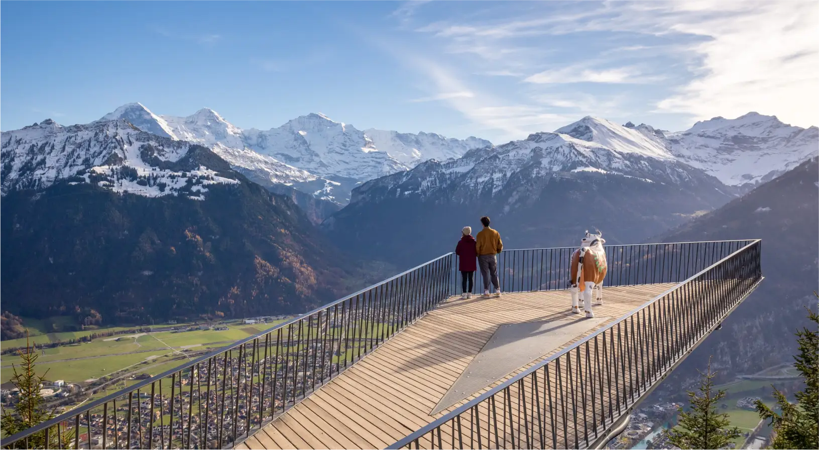 Harder Kulm is accessible with Swiss Travel Pass discount