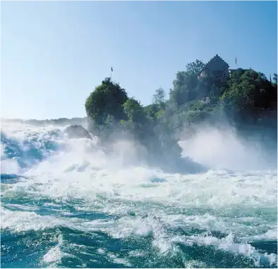 Rhine Falls and Stein am Rhein