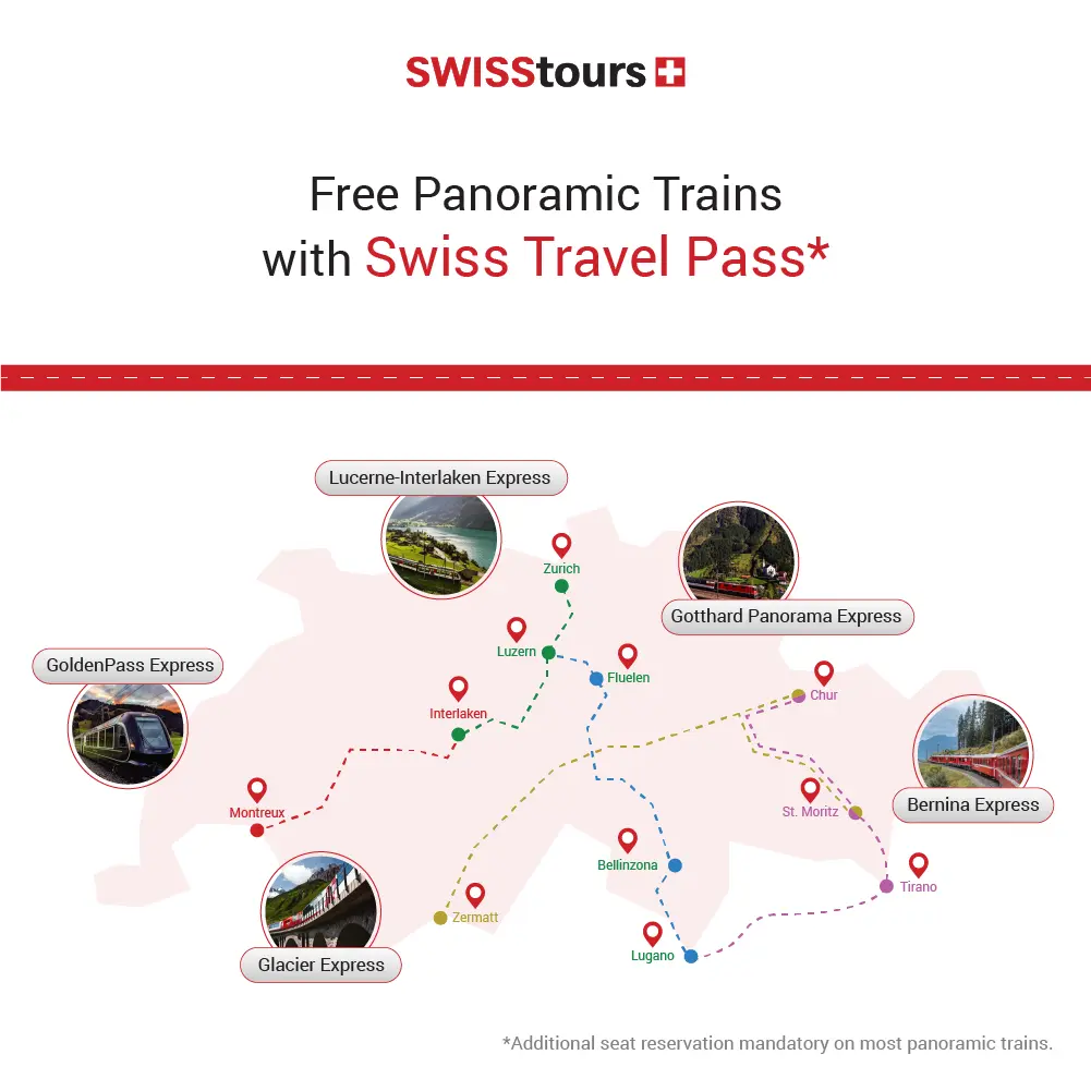 Free Panoramic Trains With Swiss Travel Pass