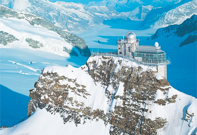  Jungfraujoch included in budget trip to Switzerland