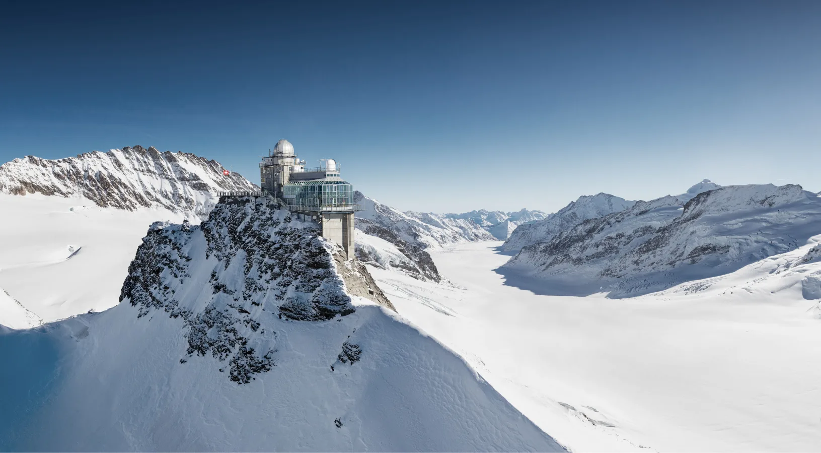 Jungfraujoch From Lauterbrunnen